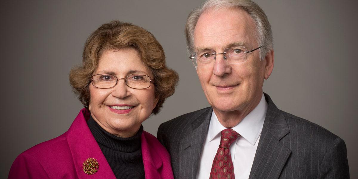 Portrait of Dr. and Mrs. Niels-Erik Andreasen